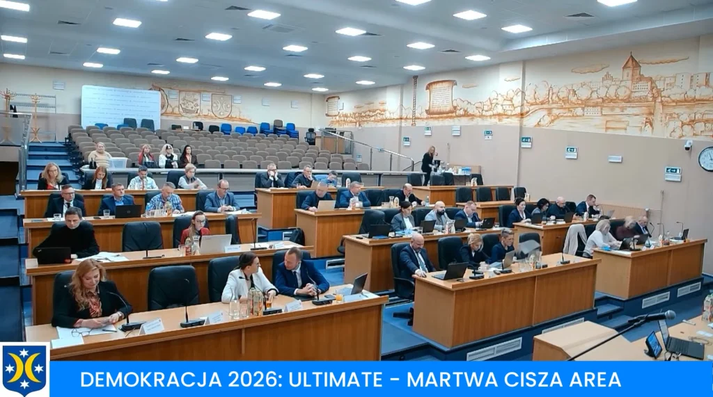 Rada Miejska – 21 etatów na wygodne milczenie, dieta 2000+ za kiwanie głową i zero kontroli martwa cisza area